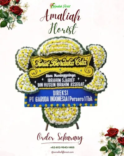 Papan Bunga Duka di Keboledan