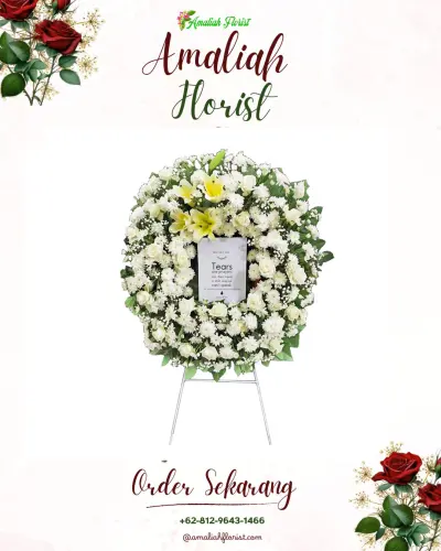 Krans Bunga Duka Cita di Keboledan